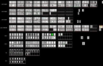 原创实木门款CAD图库1200款-版权可商用