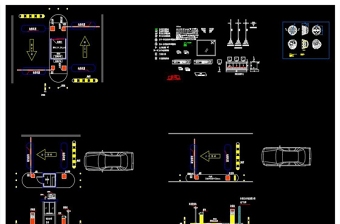 原創安防監控LED攝像頭電腦CAD-版權可商用