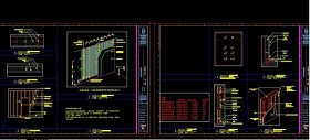 原創輕鋼龍骨石膏板隔墻CAD-版權可商用