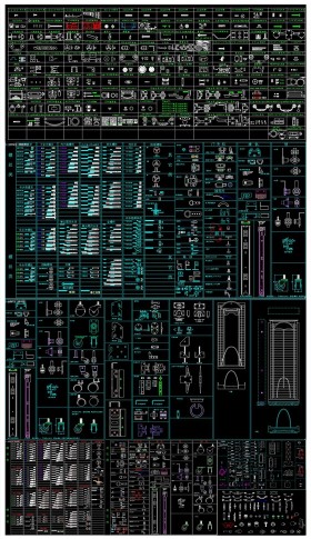 家具五金零配件ＣＡＤ圖庫大全