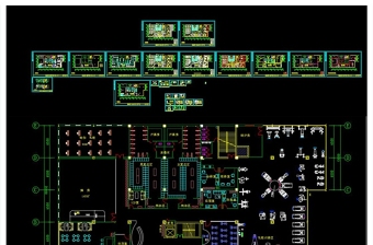 健身房全套CAD施工圖