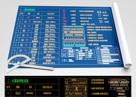 超全弱電智能化圖庫系統圖例圖塊CAD