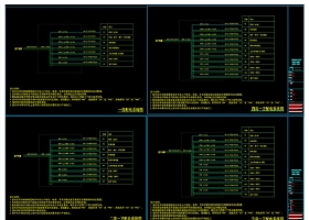 原創配電系統CAD圖紙水電修訂版-版權可商用