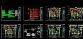 原創CAD水電系統圖-版權可商用